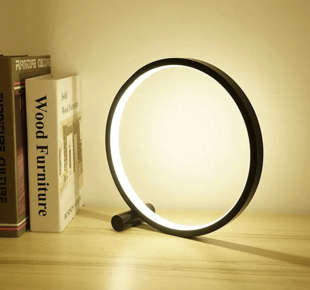 Lampada Elara Haus Infinite Circle - Lampada da Notte LED Minimalista