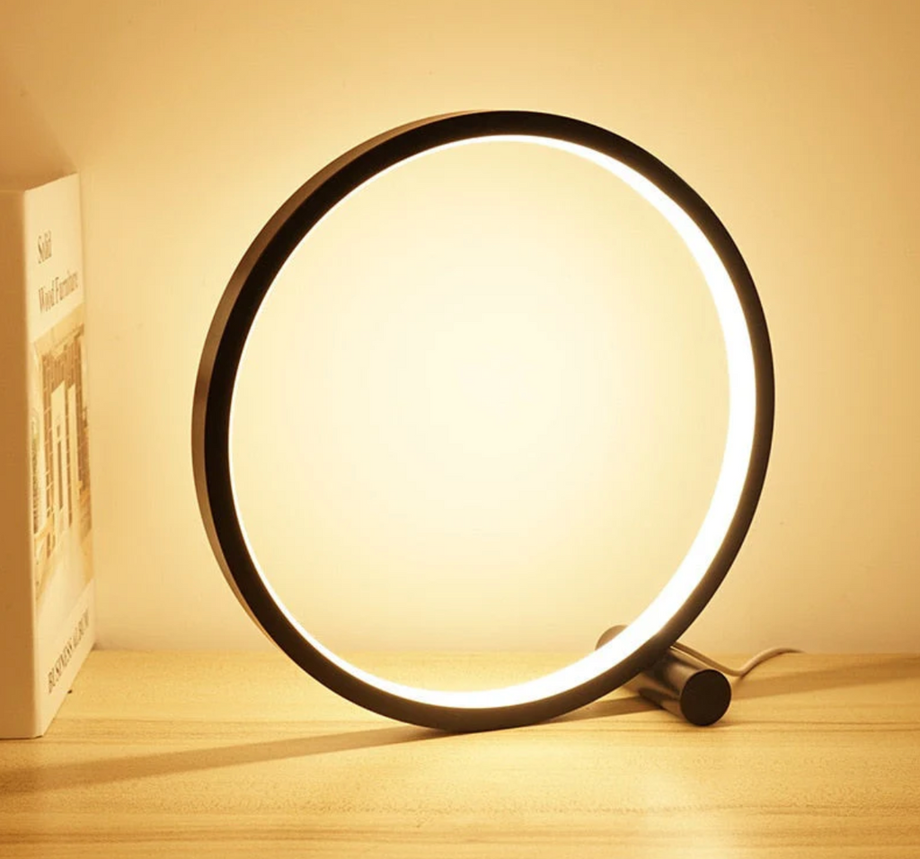 Lampada Elara Haus Infinite Circle - Lampada da Notte LED Minimalista