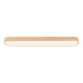 Elara Haus Japandi Rovere Naturale Ovale LED Flush Mount