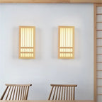 Elara Haus Japandi Lampada da Parete LED in Legno