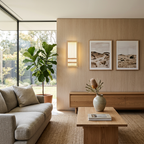 Elara Haus Japandi Lampada da Parete LED in Legno