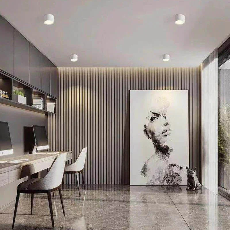 Elara Haus LED Downlight - Fari da Incasso in Alluminio a Montaggio Superficiale