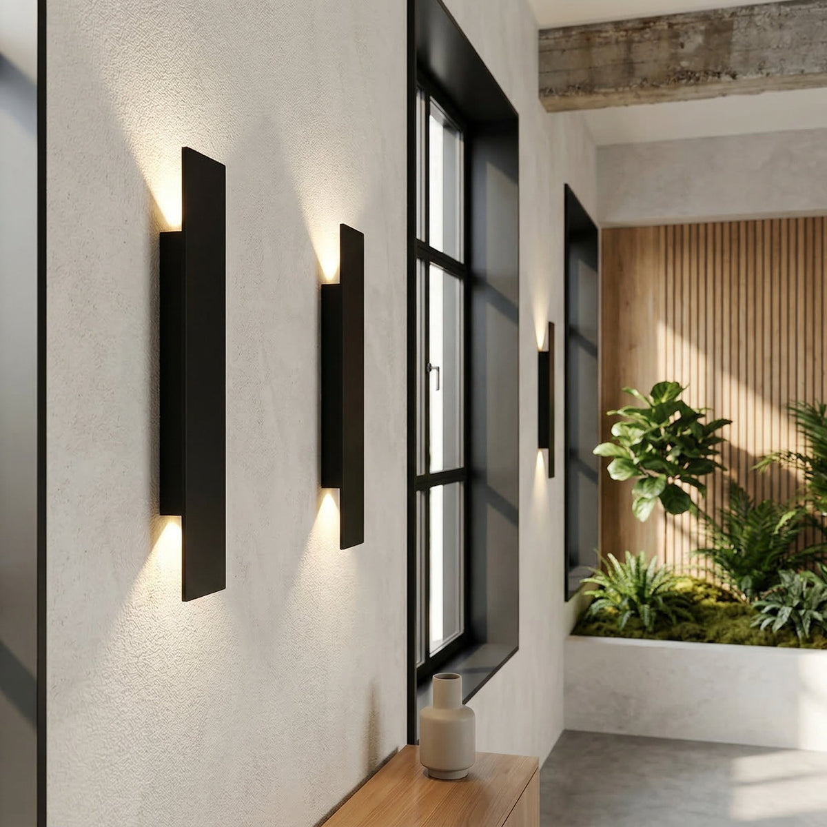 Elara Haus Totem Facciata Lineare – LED Architettonico Impermeabile Opaco