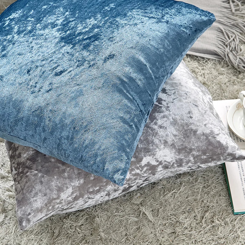 Cuscino Elara Haus in Velluto Crush Luxuoso con Tocco Morbido