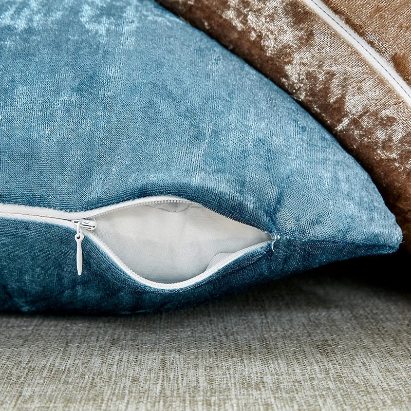 Cuscino Elara Haus in Velluto Crush Luxuoso con Tocco Morbido