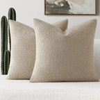 Elara Haus Copertura Decorativa per Cuscino in Bouclé di Lusso