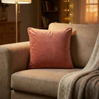 Cuscino Decorativo in Velluto di Cotone di Lusso Elara Haus con Bordo Flangiato