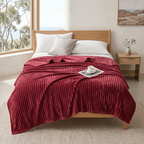 Elara Haus Coperta in Pile Striata di Lusso