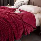Elara Haus Coperta di Pile Testurizzata di Lusso