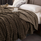 Elara Haus Coperta di Pile Testurizzata di Lusso
