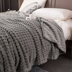 Elara Haus Coperta di Pile Testurizzata di Lusso