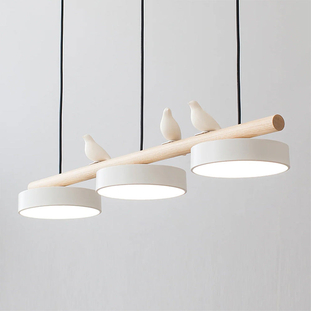 Elara Haus Modern Bird Suspension - Luce Decorativa Sienna