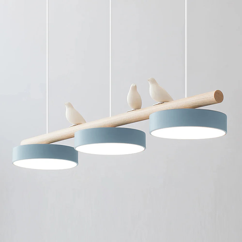 Elara Haus Modern Bird Suspension - Luce Decorativa Sienna