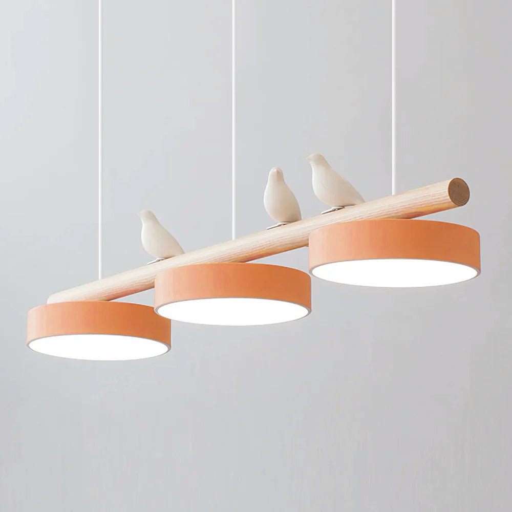 Elara Haus Modern Bird Suspension - Luce Decorativa Sienna