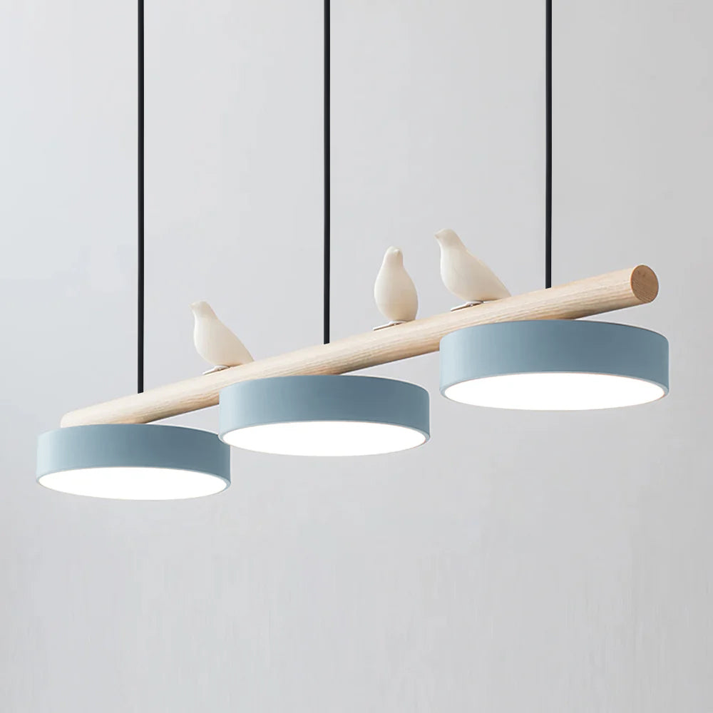 Elara Haus Modern Bird Suspension - Luce Decorativa Sienna