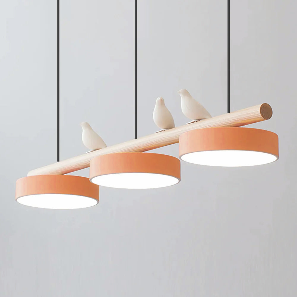 Elara Haus Modern Bird Suspension - Luce Decorativa Sienna