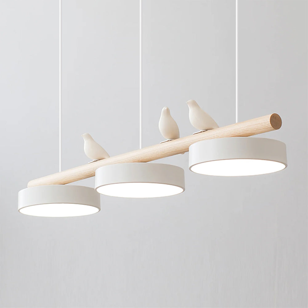 Elara Haus Modern Bird Suspension - Luce Decorativa Sienna