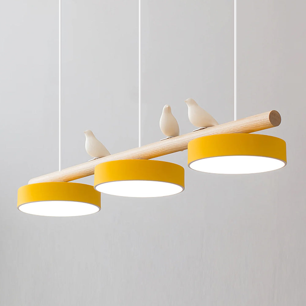 Elara Haus Modern Bird Suspension - Luce Decorativa Sienna