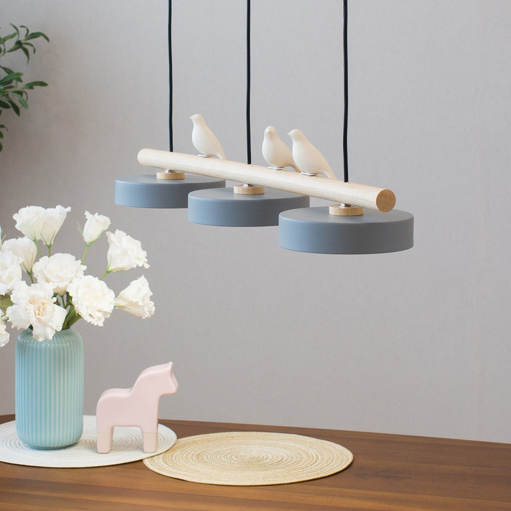 Elara Haus Modern Bird Suspension - Luce Decorativa Sienna