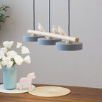 Elara Haus Modern Bird Suspension - Luce Decorativa Sienna