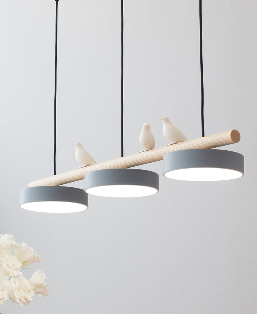 Elara Haus Modern Bird Suspension - Luce Decorativa Sienna