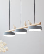Elara Haus Modern Bird Suspension - Luce Decorativa Sienna