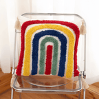 Elara Haus Modern Boho Copertura Accento a Quadri Tappezzata