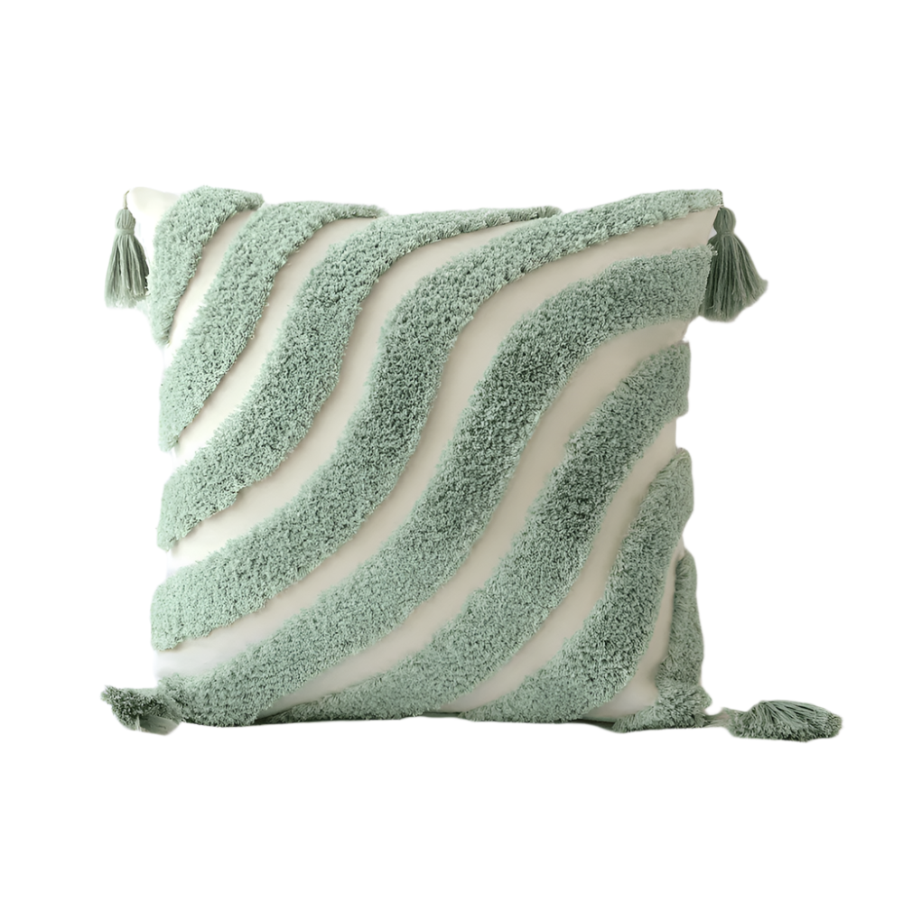 Elara Haus Modern Boho Copertura Accento a Quadri Tappezzata