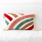 Elara Haus Modern Boho Copertura Accento a Quadri Tappezzata