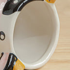 Elara Haus Vaso in Ceramica Moderna a Forma di Volpe per Piante