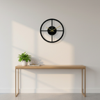 Orologio da Parete Circolare Geometrico Moderno Elara Haus - 30cm Silenzioso