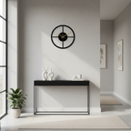 Orologio da Parete Circolare Geometrico Moderno Elara Haus - 30cm Silenzioso