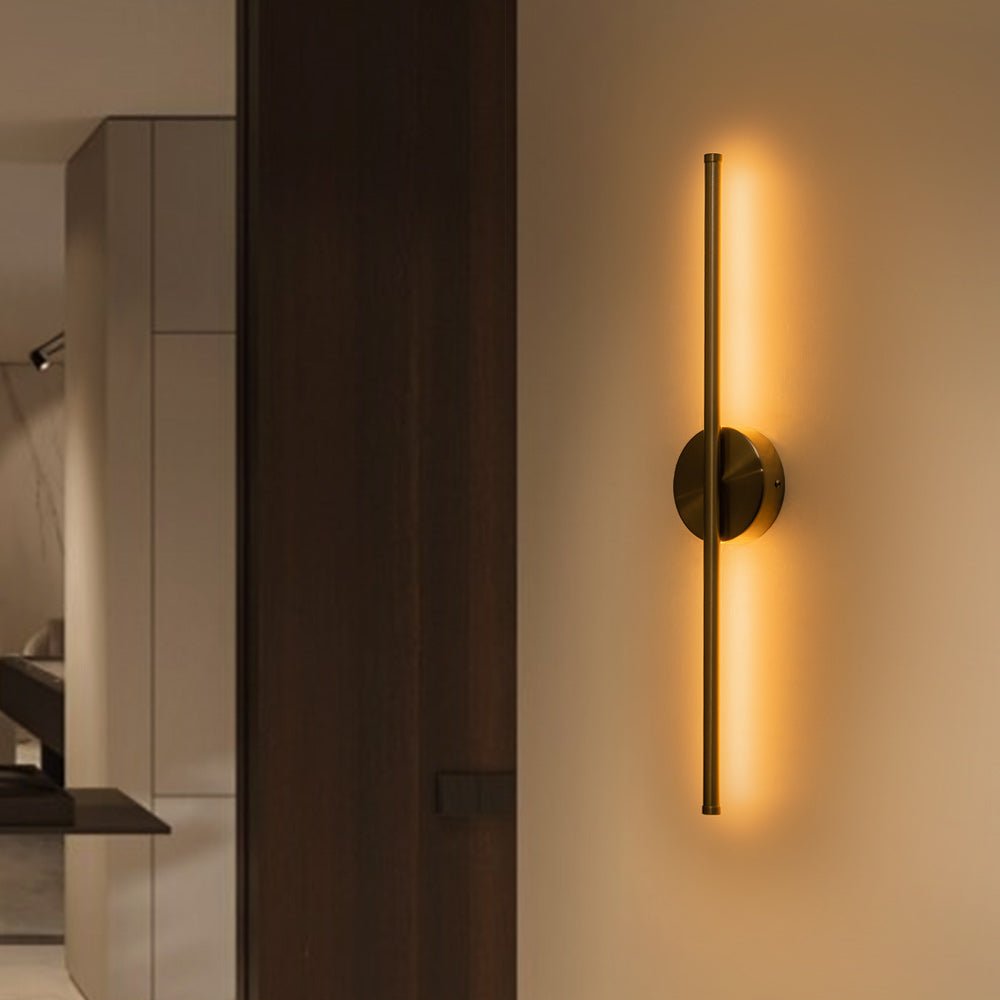 Elara Haus Moderno Minimalista Lampada da Parete Lineare LED in Alluminio