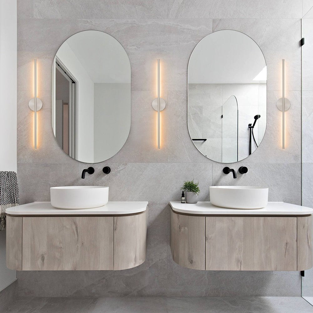 Elara Haus Moderno Minimalista Lampada da Parete Lineare LED in Alluminio