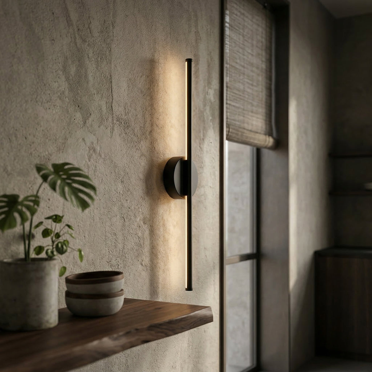 Elara Haus Moderno Minimalista Lampada da Parete Lineare LED in Alluminio