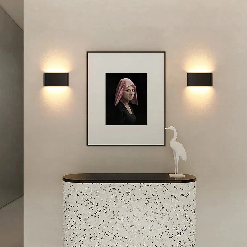 Elara Haus Applique da Esterno Waterproof in Alluminio Moderno Minimalista