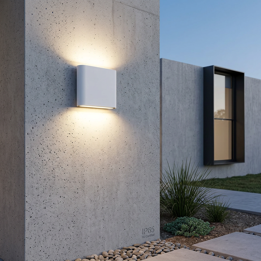 Elara Haus Applique da Esterno Waterproof in Alluminio Moderno Minimalista