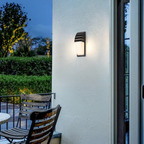 Elara Haus Lampada da Parete Moderna da Esterno con Sensore