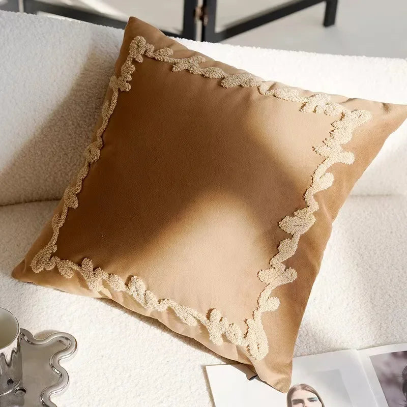 Elara Haus Copertura Decorativa Geometrica Trapuntata Ispirata allo Stile Scandi Moderno