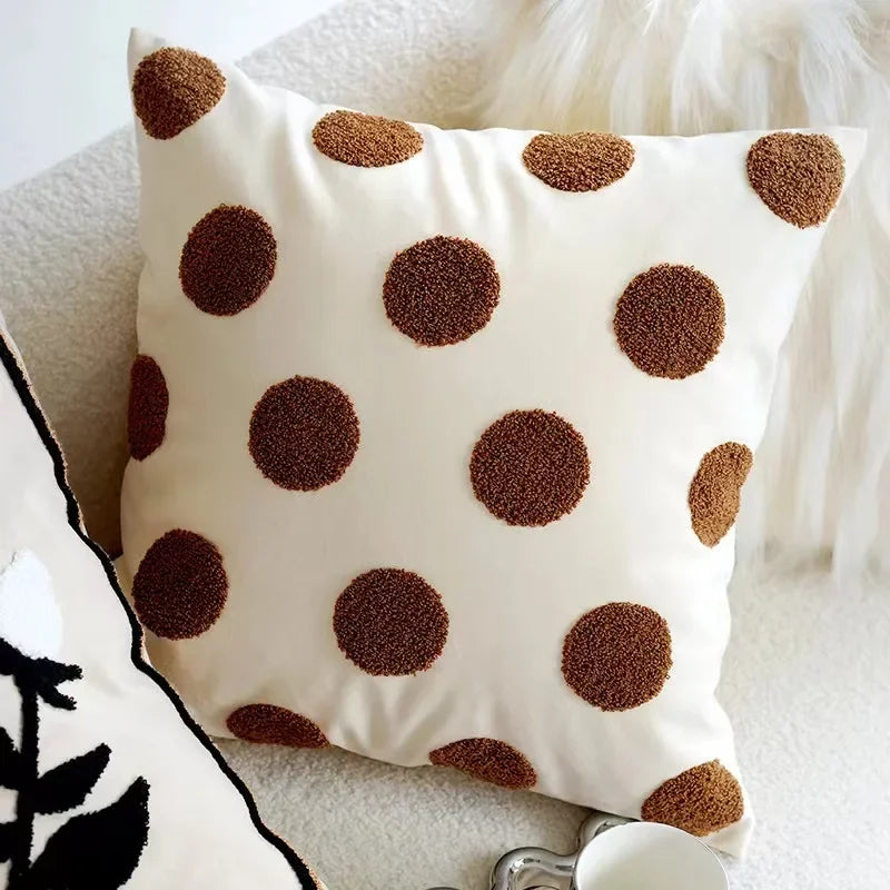 Elara Haus Copertura Decorativa Geometrica Trapuntata Ispirata allo Stile Scandi Moderno