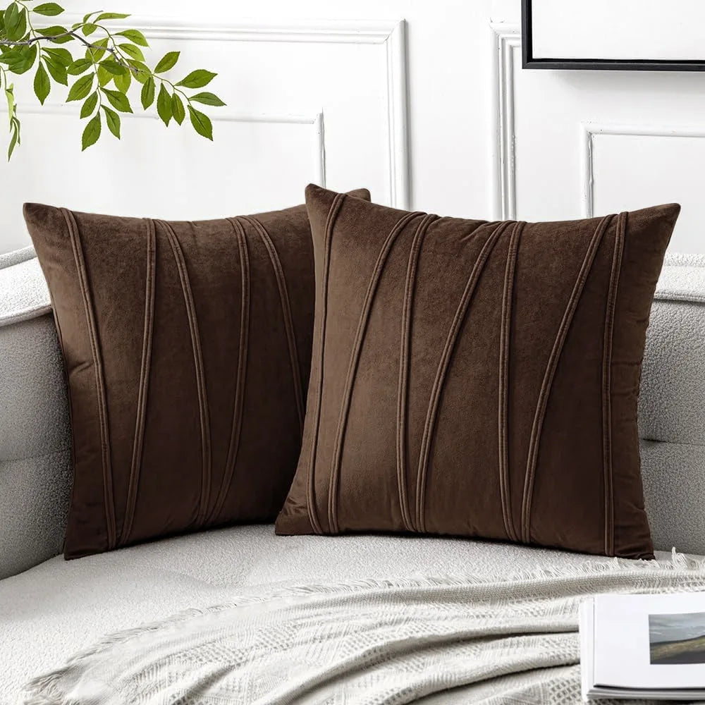 Elara Haus Copertura Decorativa con Linea Ondulata Geometrica Ispirata al Design Scandi Moderno