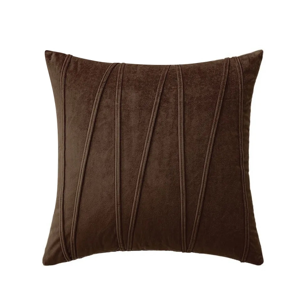 Elara Haus Copertura Decorativa con Linea Ondulata Geometrica Ispirata al Design Scandi Moderno