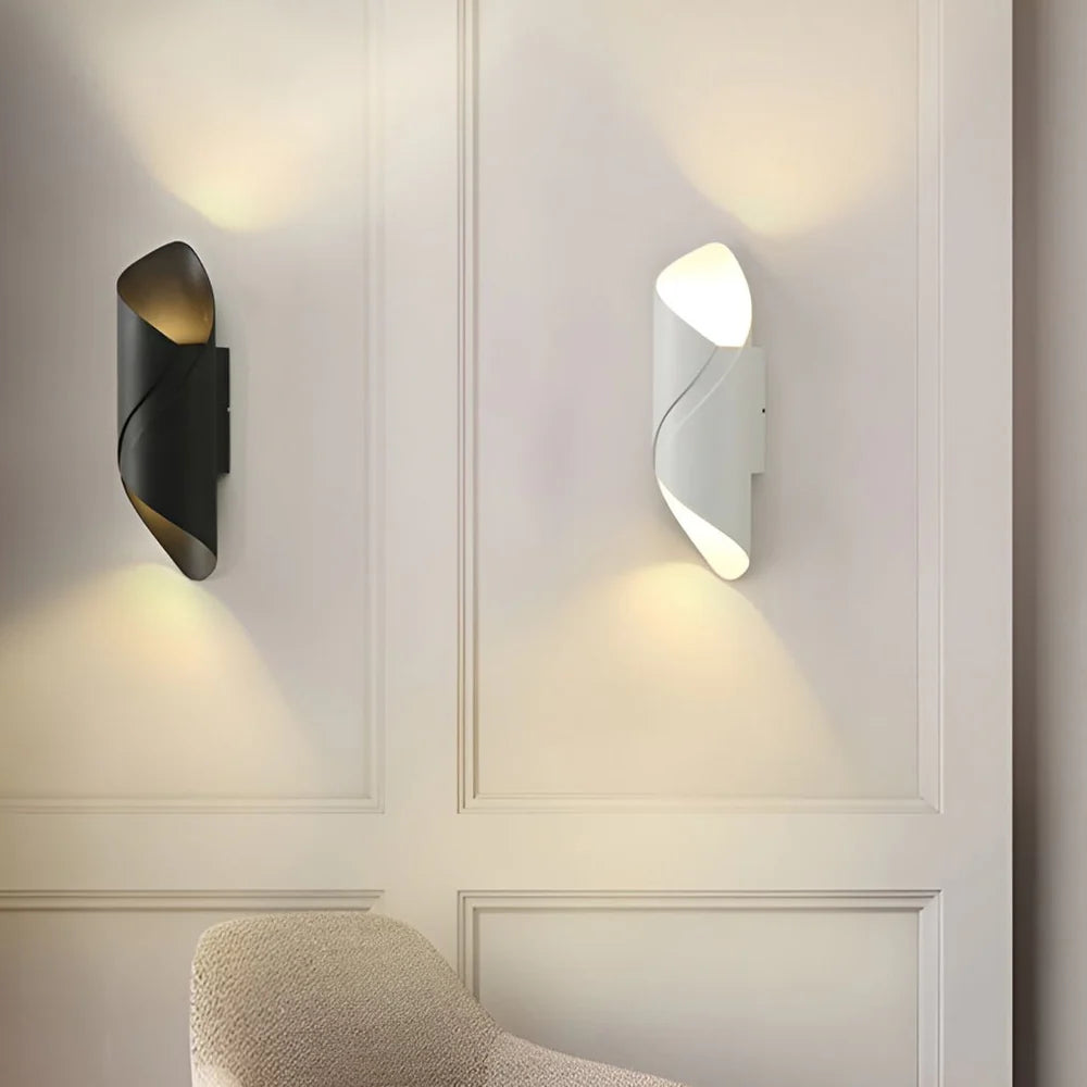 Elara Haus Moderno Applique Architettonico a Spirale