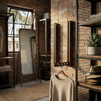 Elara Haus Modern Timber Collapsible Hanger Rail