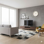 Orologio da Parete Moderno Elara - Design Minimalista Scandinavo in Legno Massello