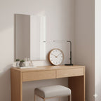 Orologio da Parete Moderno Elara - Design Minimalista Scandinavo in Legno Massello