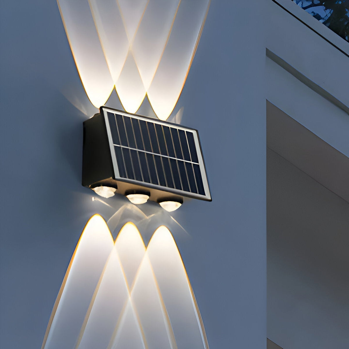 Lampada da Parete Solare LED Moderna Impermeabile Elara Haus