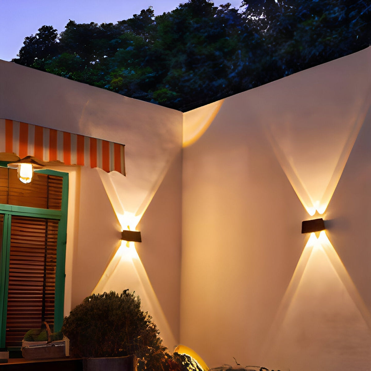 Lampada da Parete Solare LED Moderna Impermeabile Elara Haus