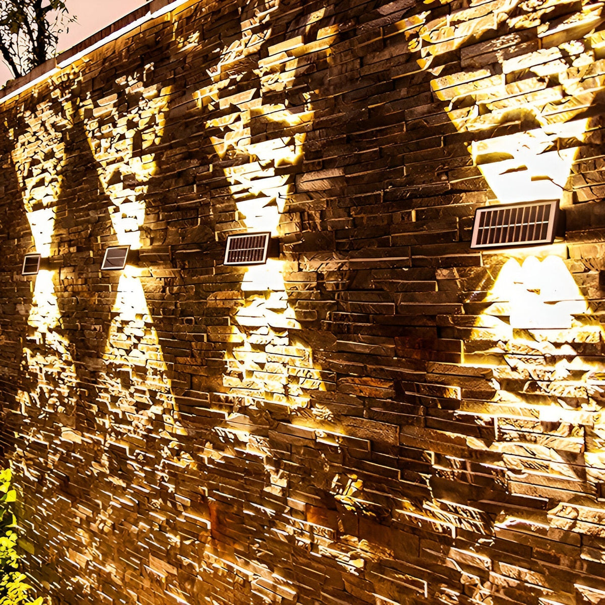 Lampada da Parete Solare LED Moderna Impermeabile Elara Haus