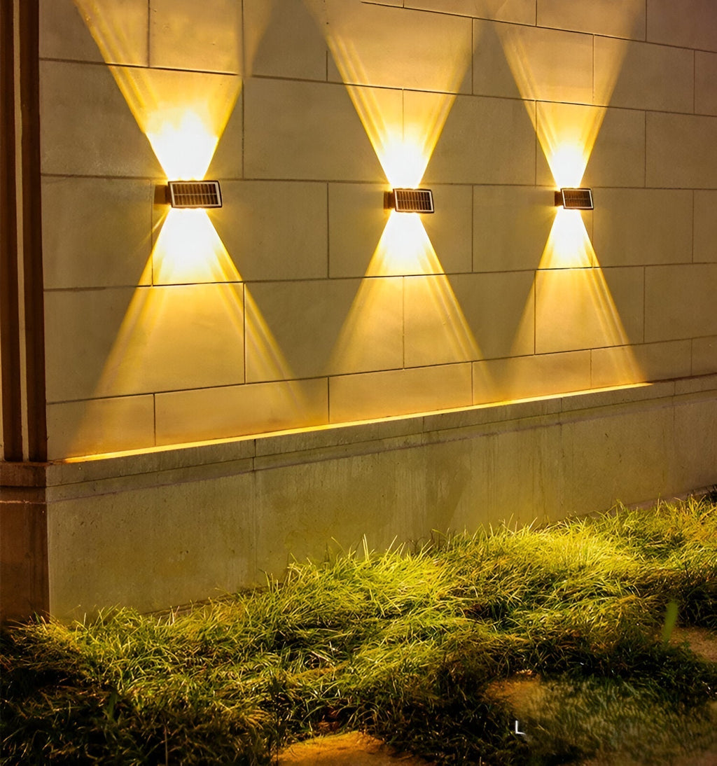 Lampada da Parete Solare LED Moderna Impermeabile Elara Haus